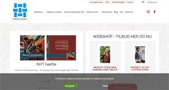 Desktop Screenshot of magiskegarner.dk